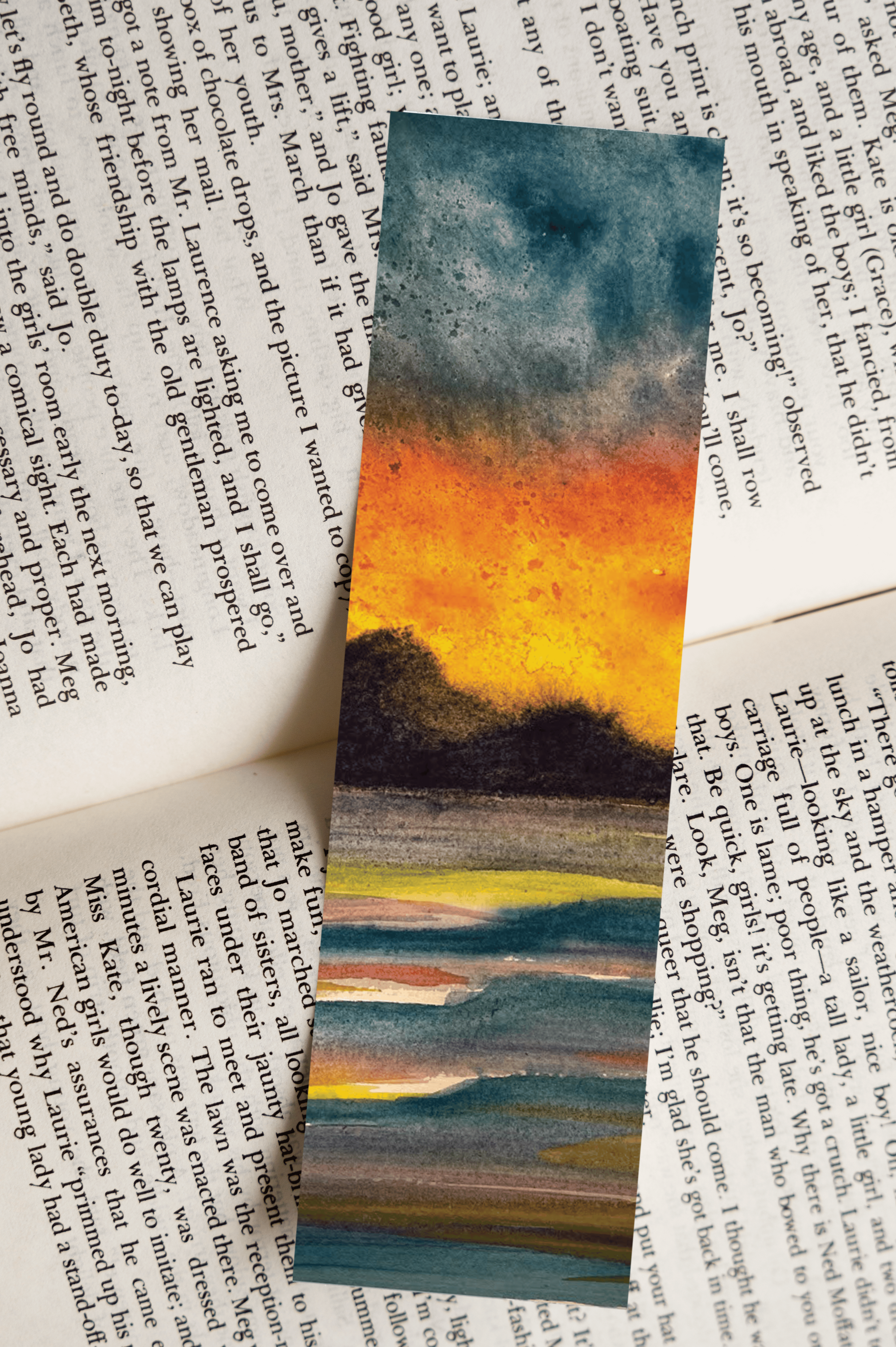 Mixed Media Bookmark Prints