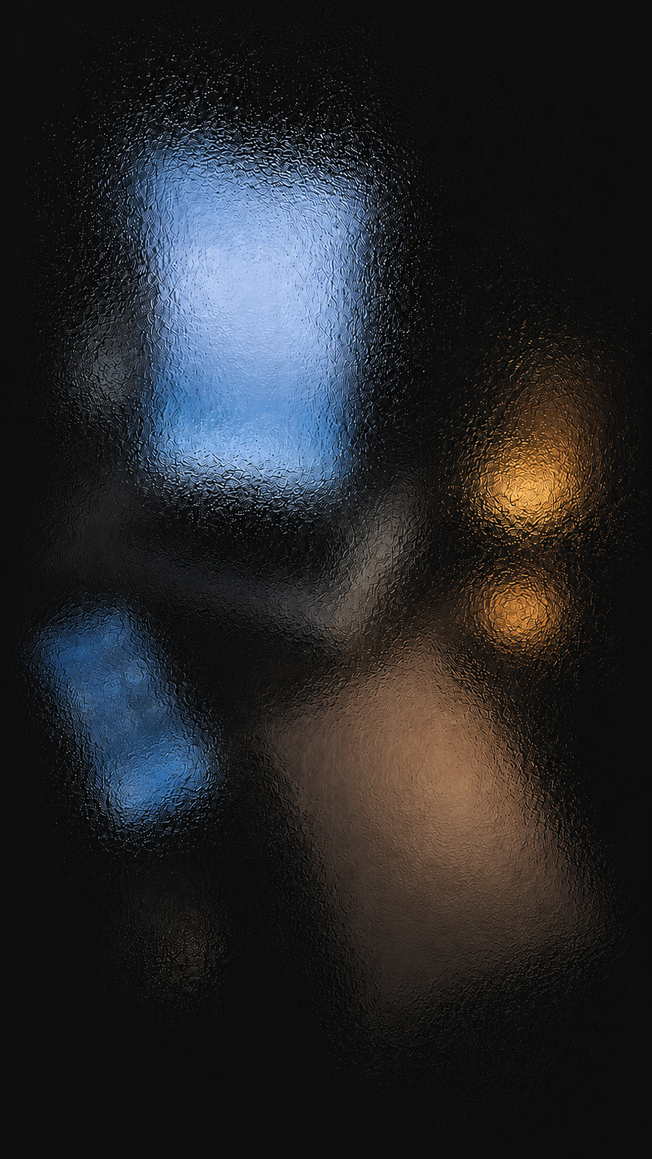 Abstract light blur through frosted glass, Clarify brand visual