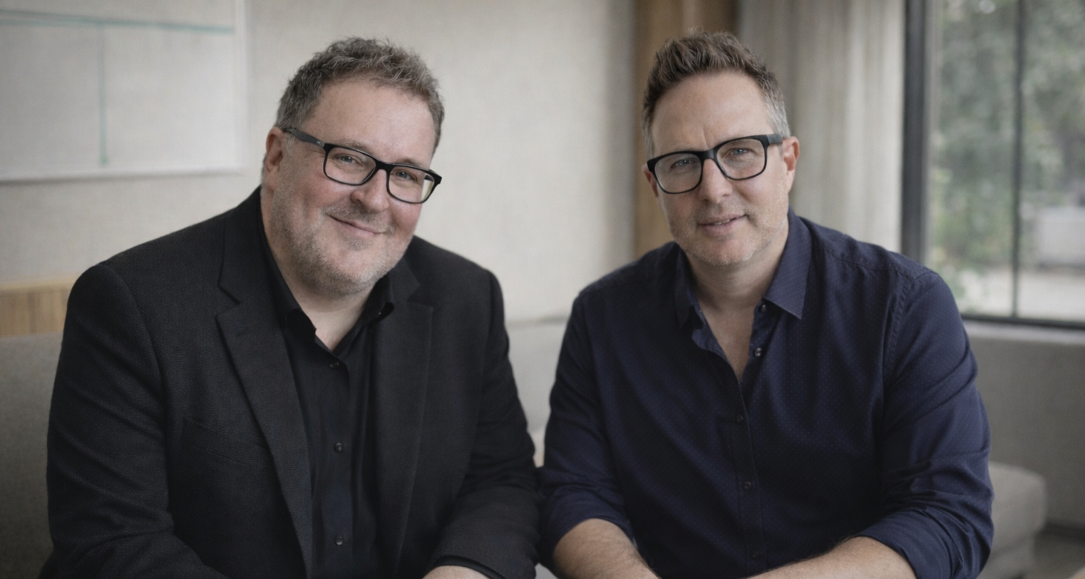 Paul Champion and Jono Woods, co-founders of Clarify