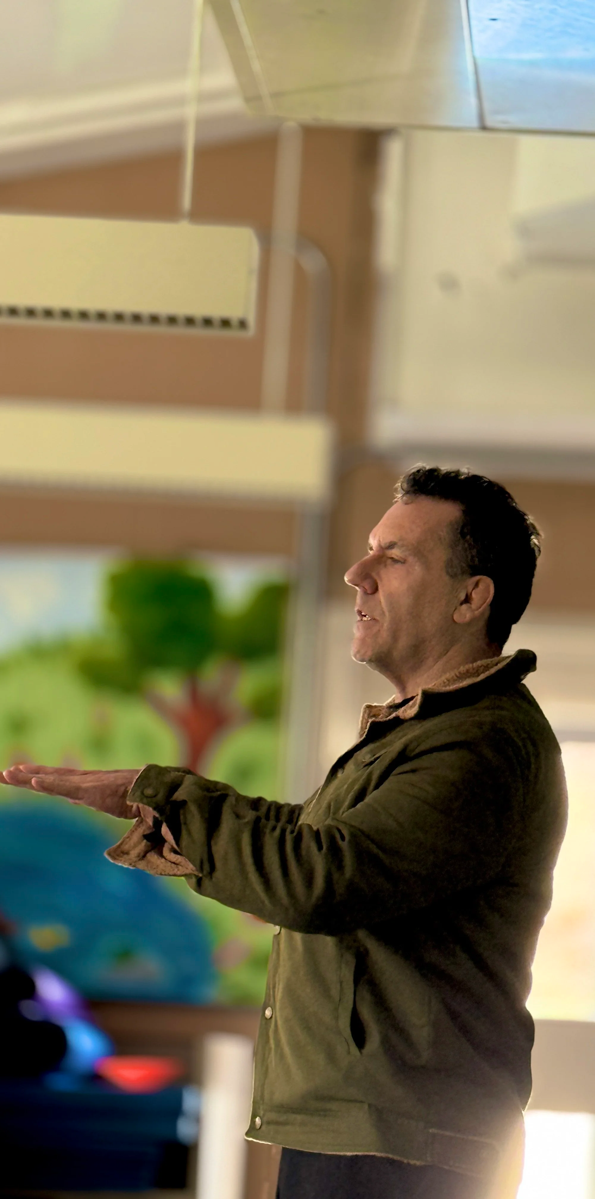 Dr. Blaise Aguirre Lecturing at McLean Hospital