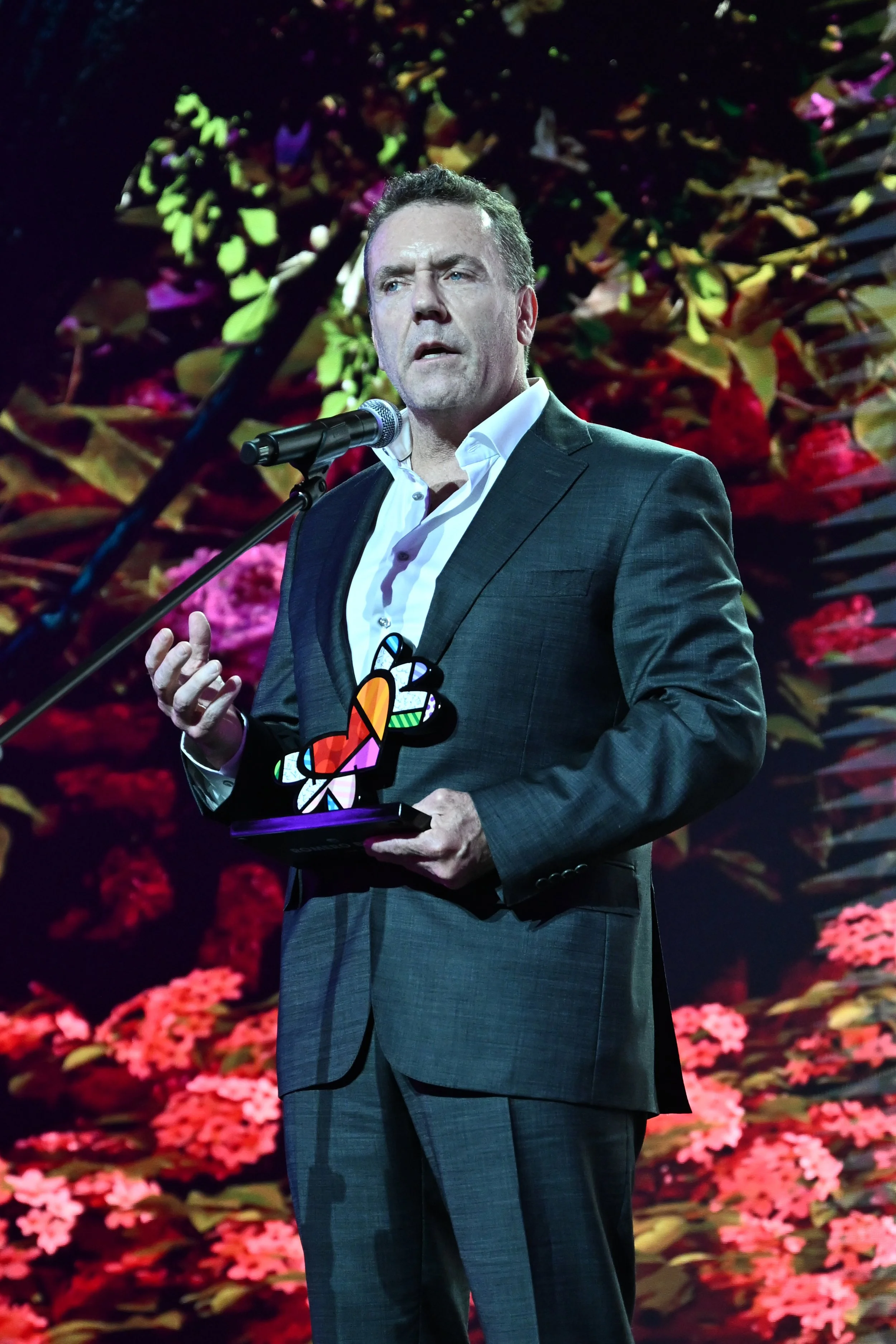 Blaise Aguirre receives the Not Alone Trailblazers Awards at the Wynn Las Vegas November 2025