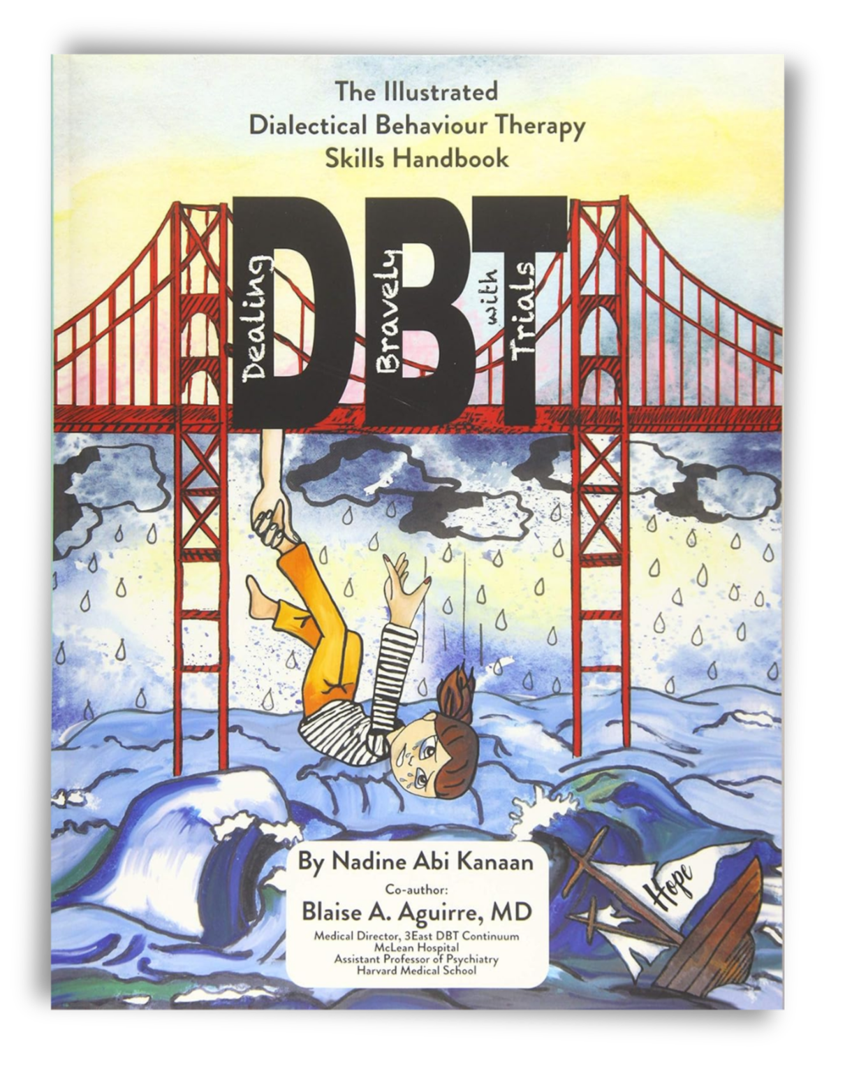 Book Cover for The Illustrated DBT Skills Handbook by Author Dr. Blaise Aguirre