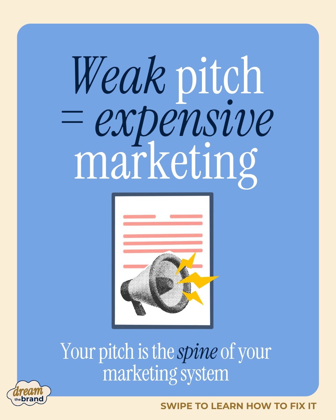 Most brands don&rsquo;t have a marketing problem. They have a clarity problem.

They&rsquo;re running ads. Posting content. Working with influencers. Sending emails.

But ask one simple question:
👉 &ldquo;What does your brand actually do?&rdquo;
&he