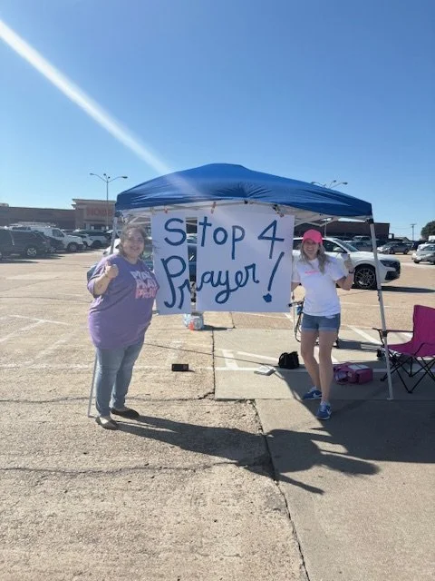 Prayer Tent in Hobby Lobby