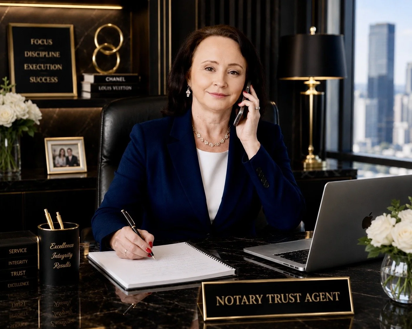 Julia Lansdell, Founder and owner of Legacy Signing Services LLC in Tupelo, MS. Header webstie banner image at www.legacysigningservices..com