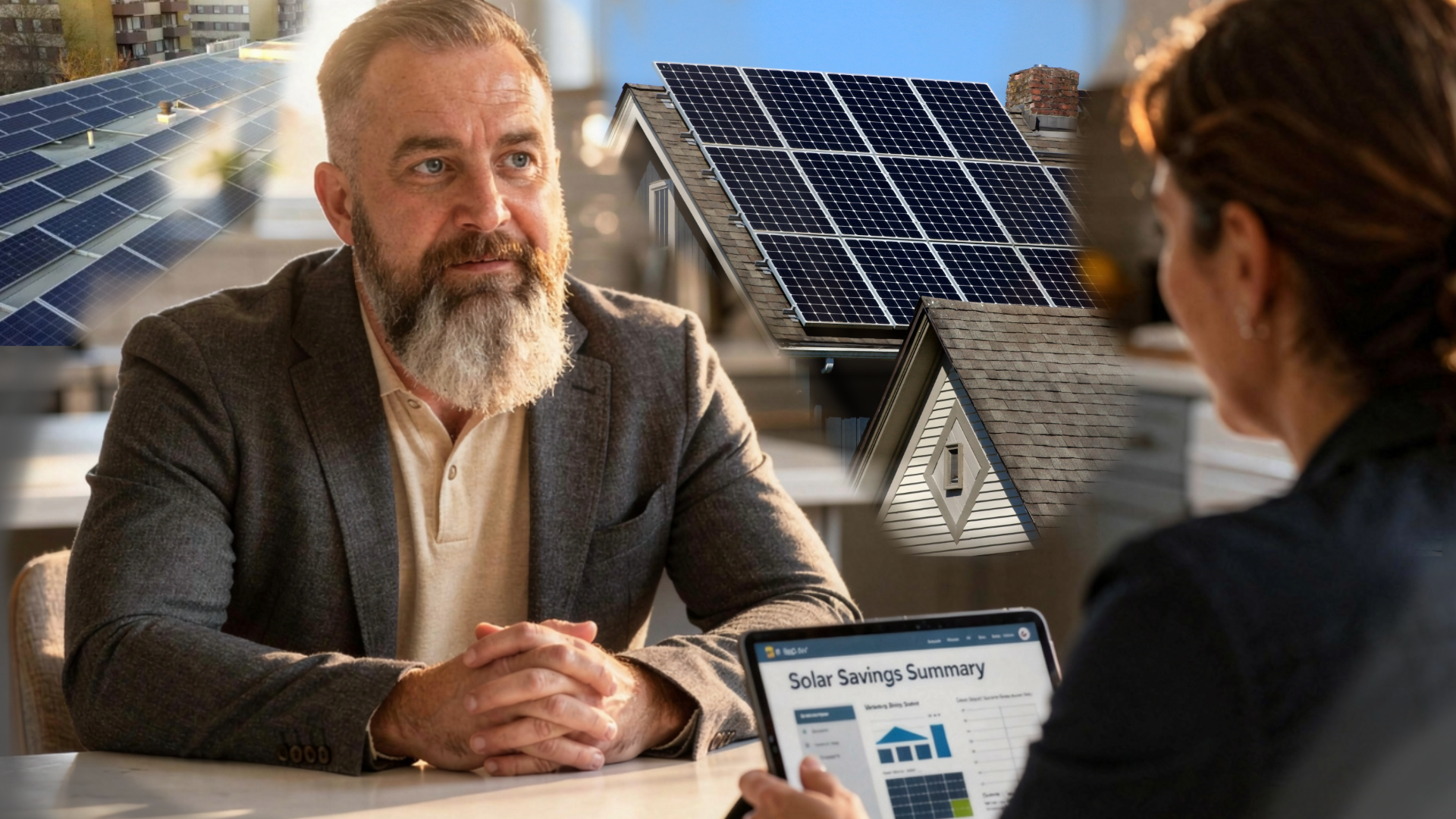 Solar financing consultation focused on ownership based systems and long term return on investment