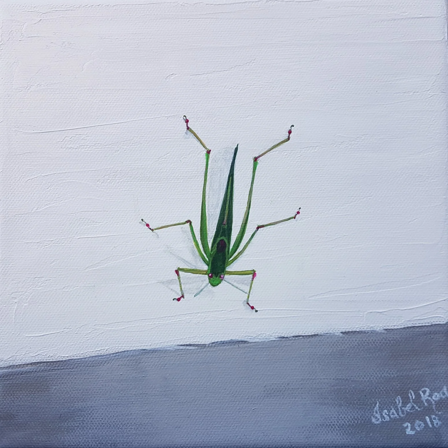 Acrylics on canvas
8 x 8