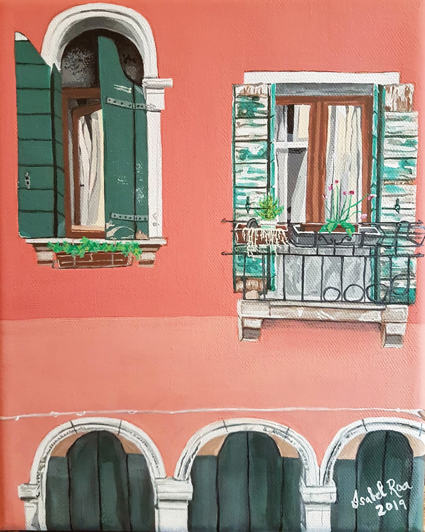 Acrylics on canvas
8 x 10