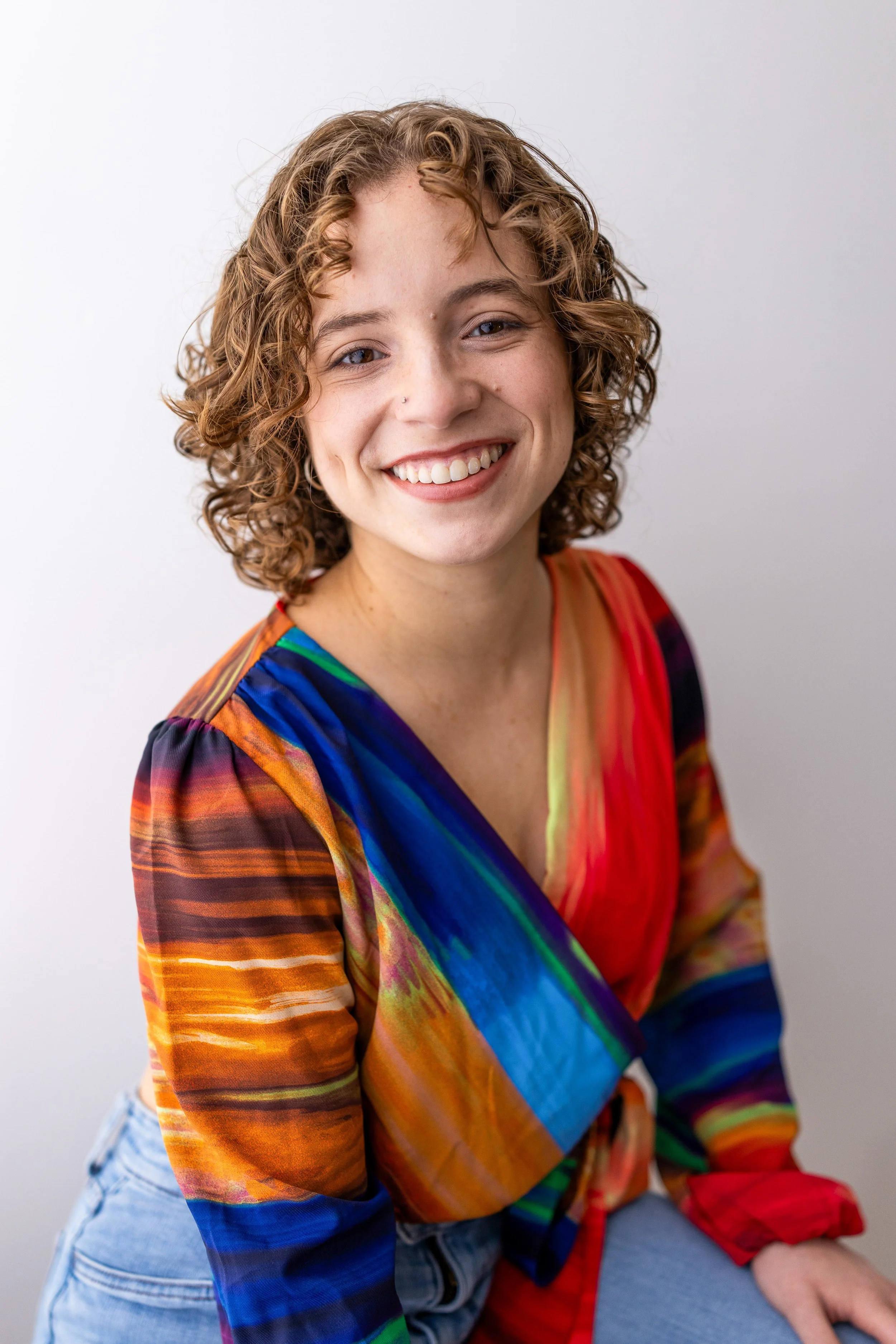 Eva Luna Cirilo warm approachable commercial headshot.