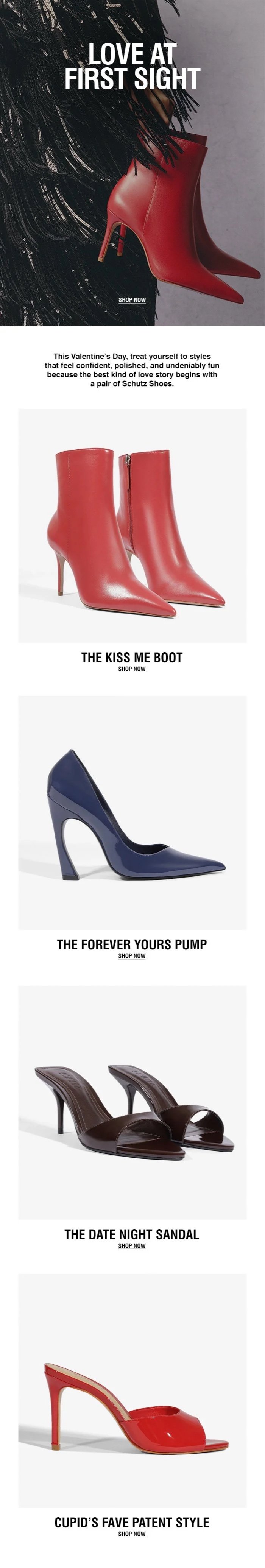 Schutz Valentine’s 2026: Love at First Sight