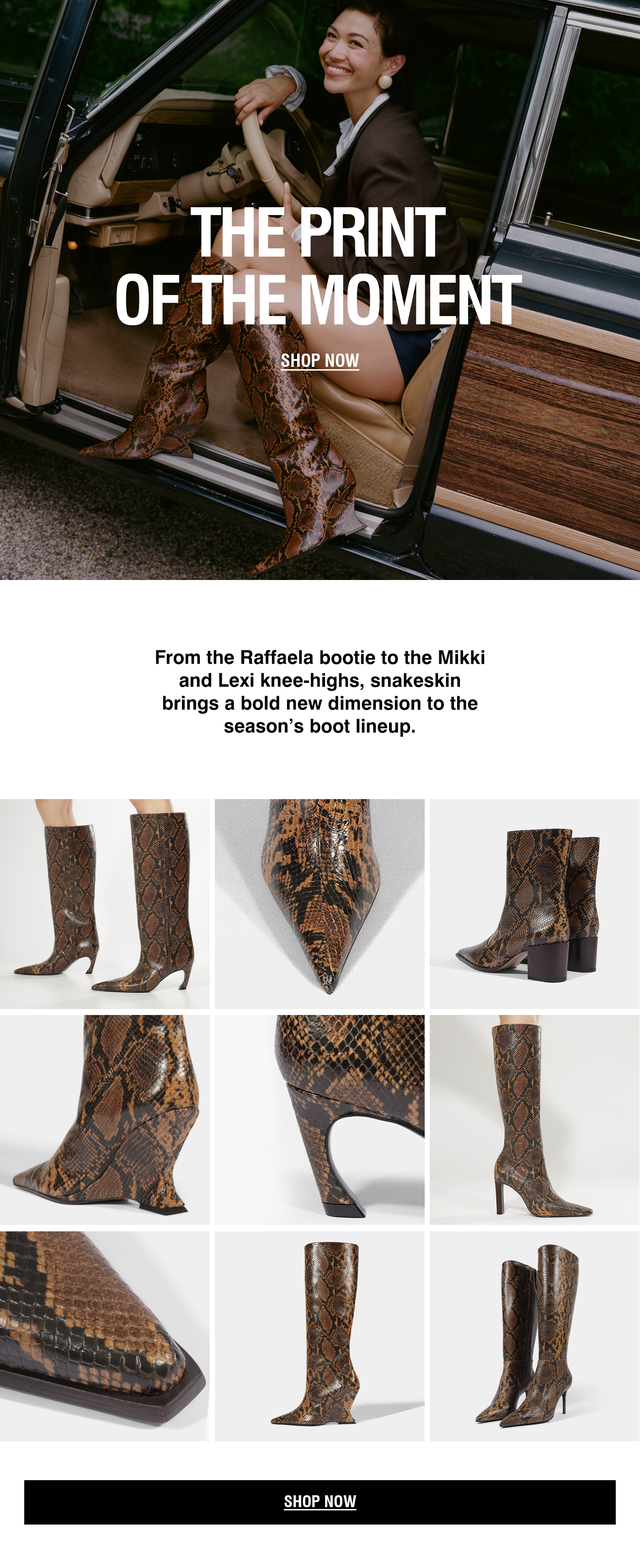 Fall '26 Snake-Embossed Styles