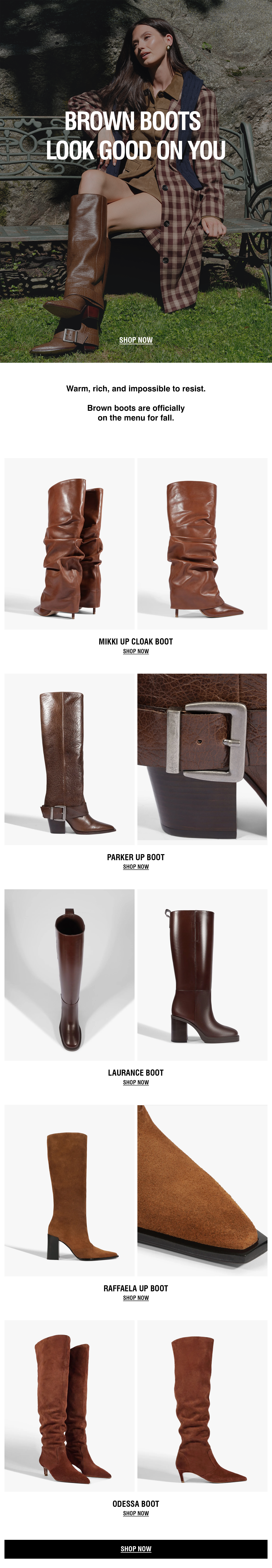 Fall '26 Brown Boots