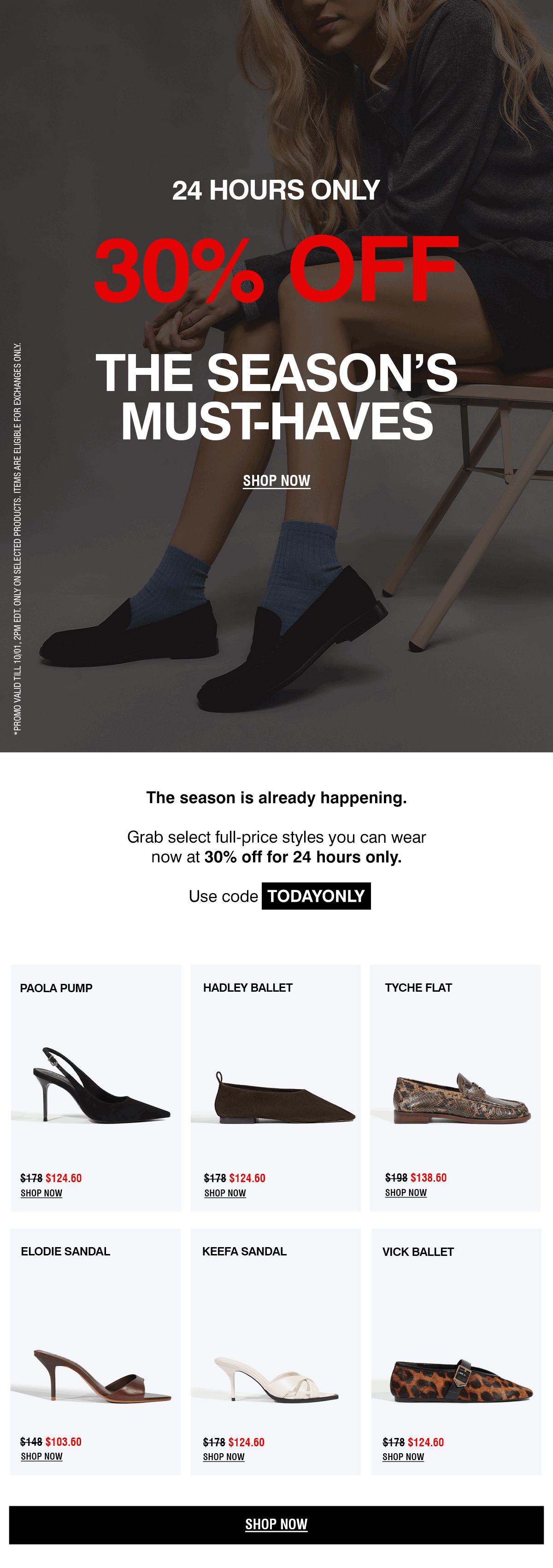 30% Off Fall '26 Must Have Styles