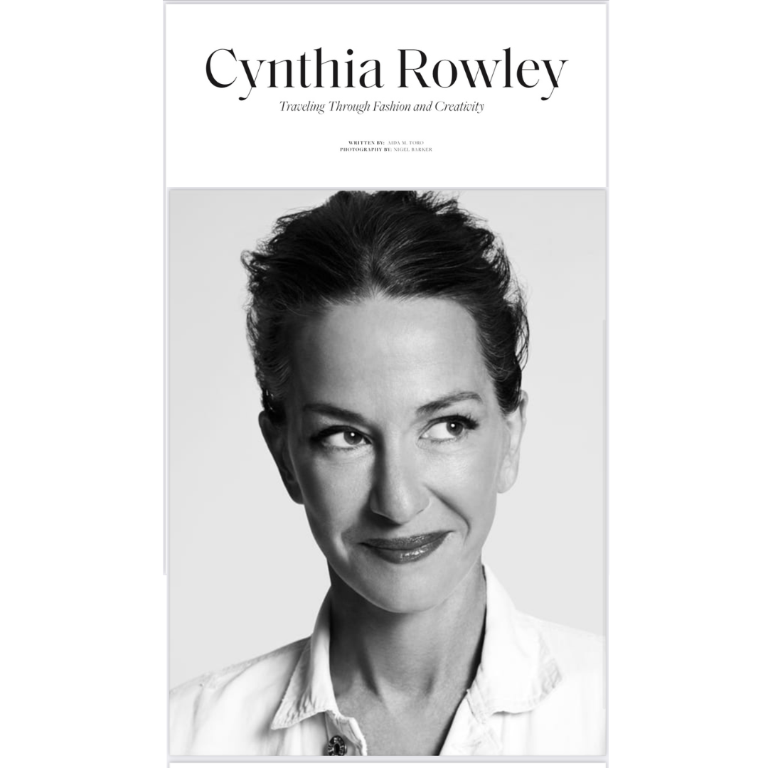The House Mag: Cynthia Rowley: Traveling Through Fashion and Creativity