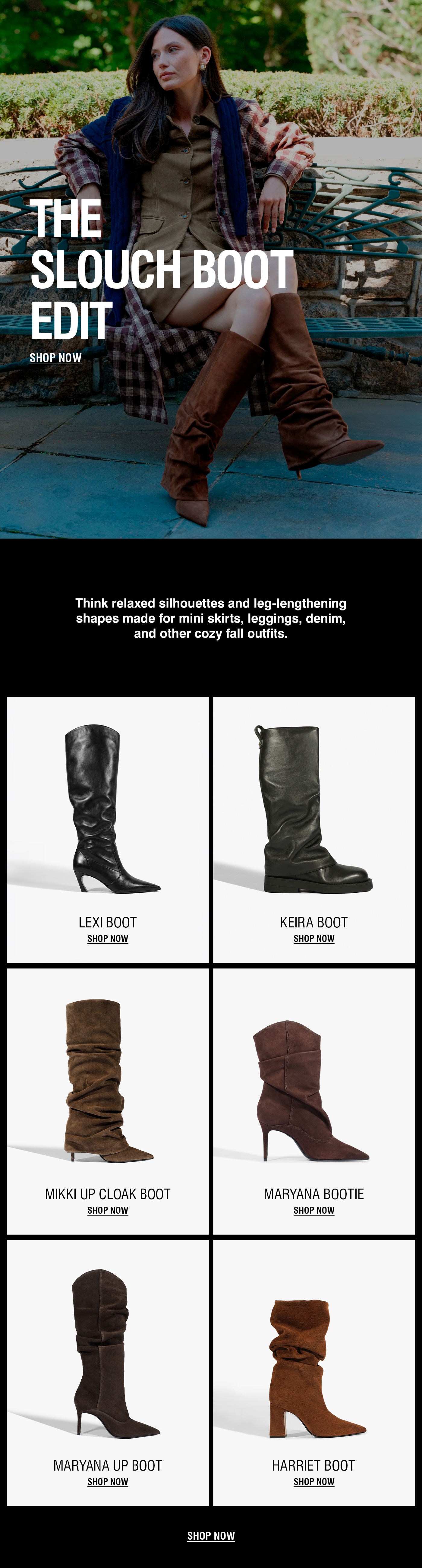 Fall 2026: Slouch Boot Edit