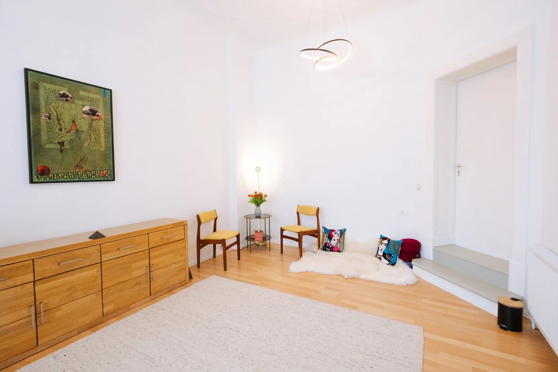 Therapieraum in der Praxis für Traumatherapie in Berlin-Pankow