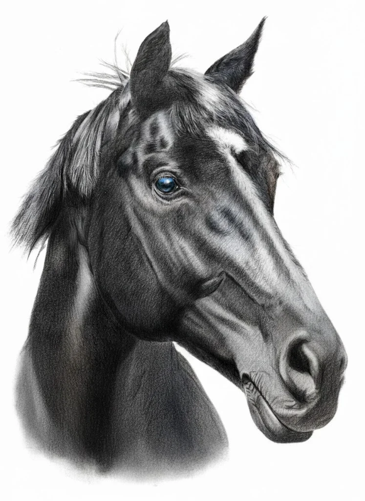 My own drawing from tutorial work 
(Lorna Dandy)