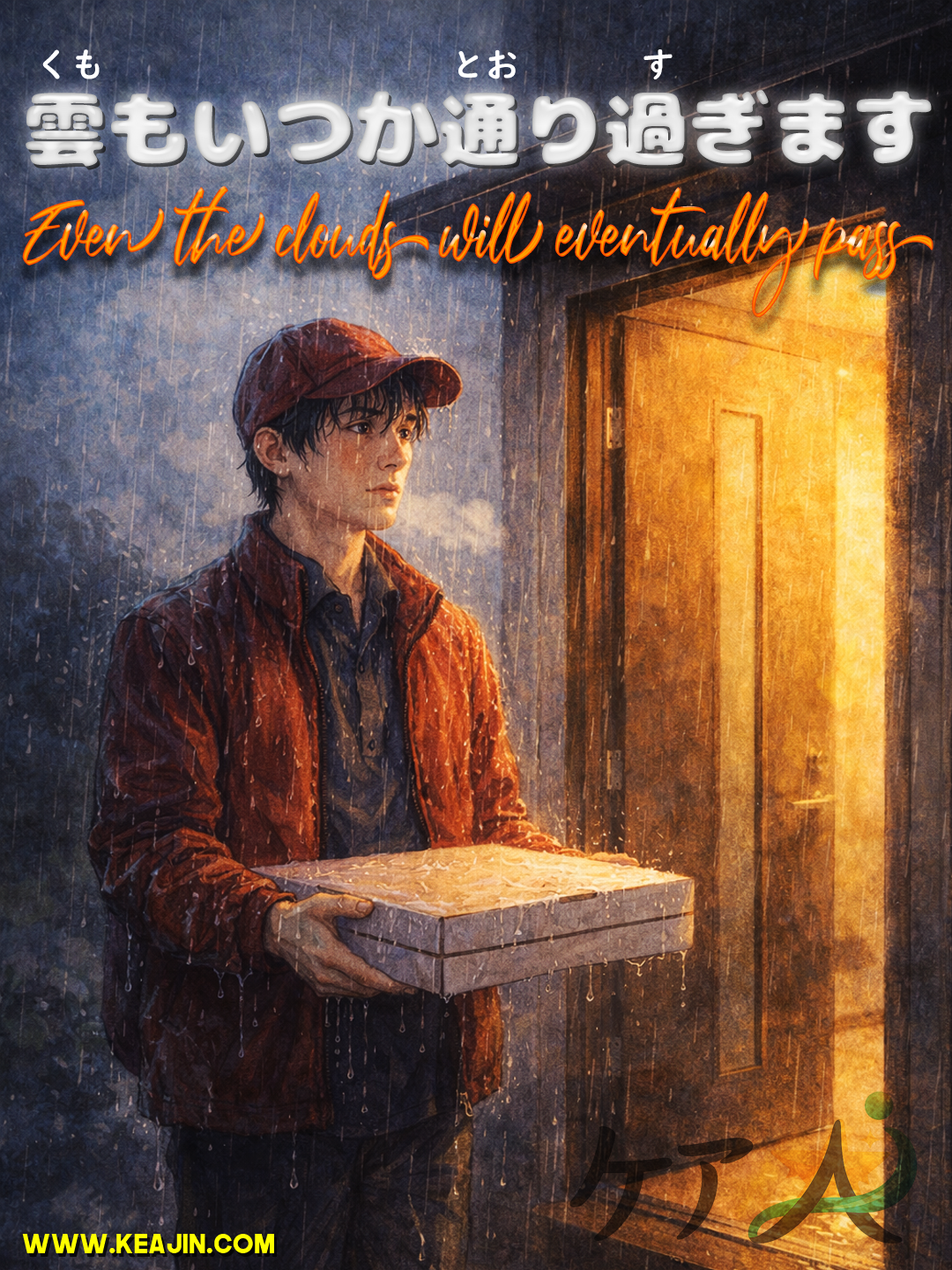 Even clouds pass. Keep going. ☁️