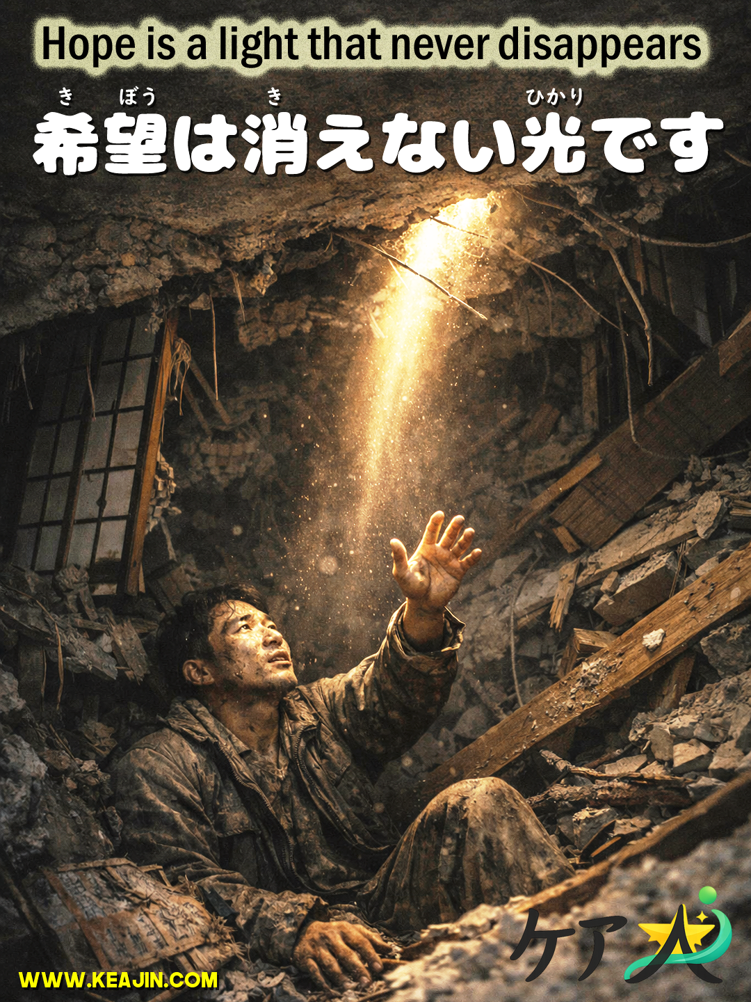 Hope is a light that never disappears. 