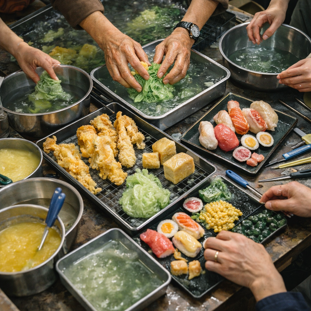 食品サンプルの日🍱Today is Food Sample
