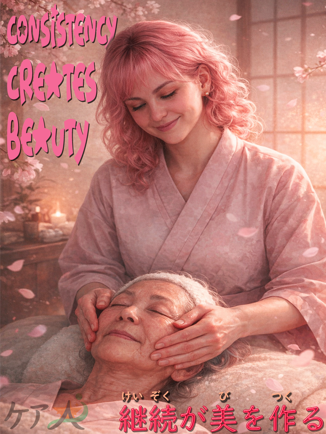 Consistency creates beauty. 継続が美を作る