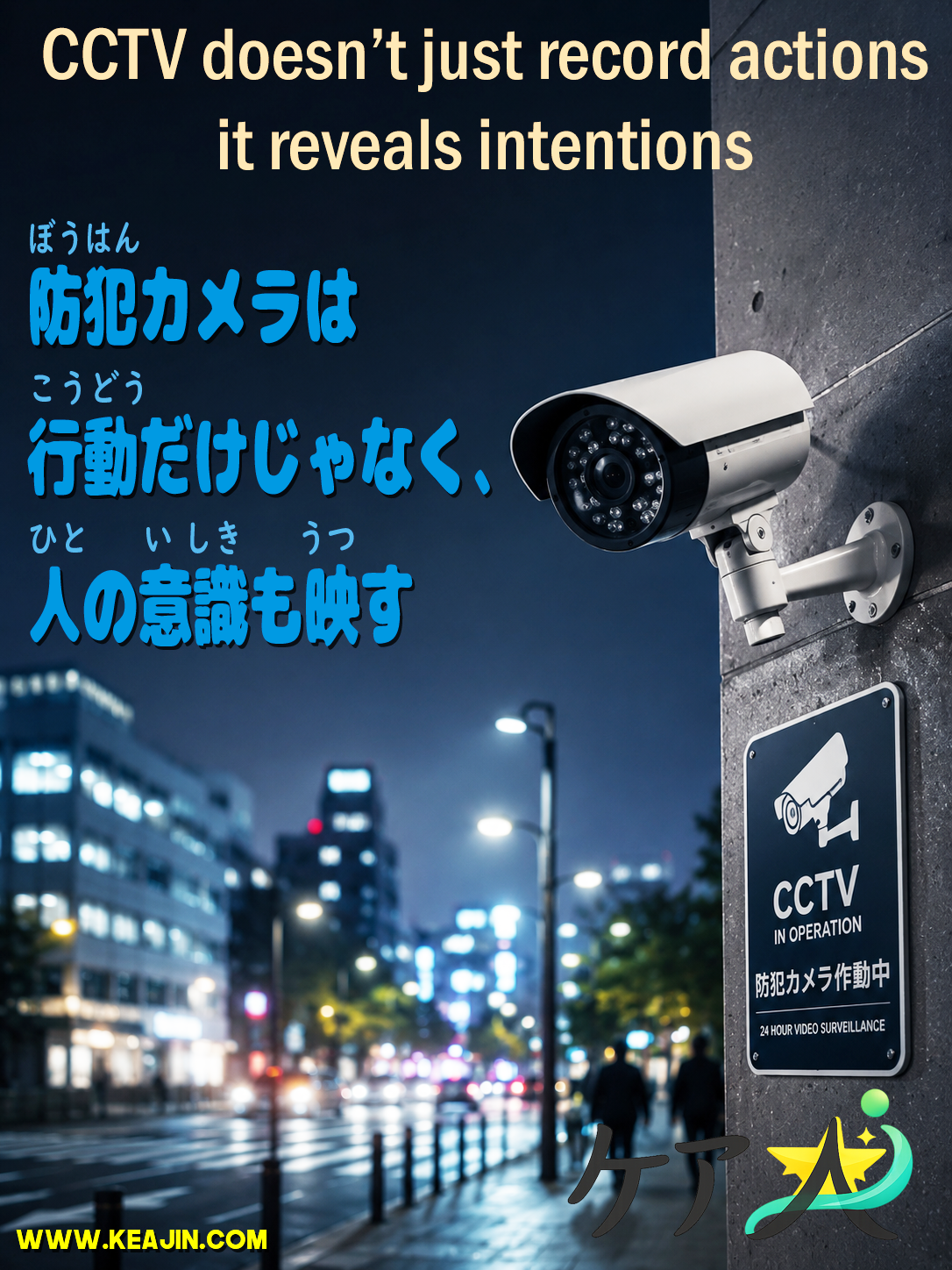 CCTV doesn’t just record actions it reveals intentions.