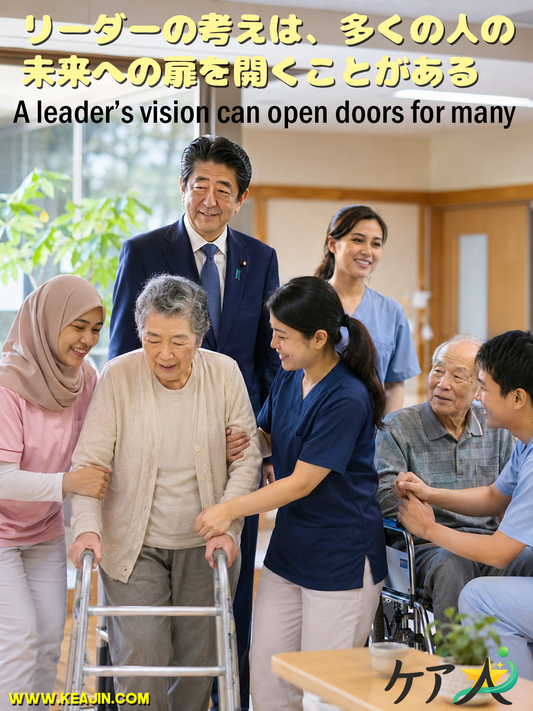 A leader’s vision can open doors for many.