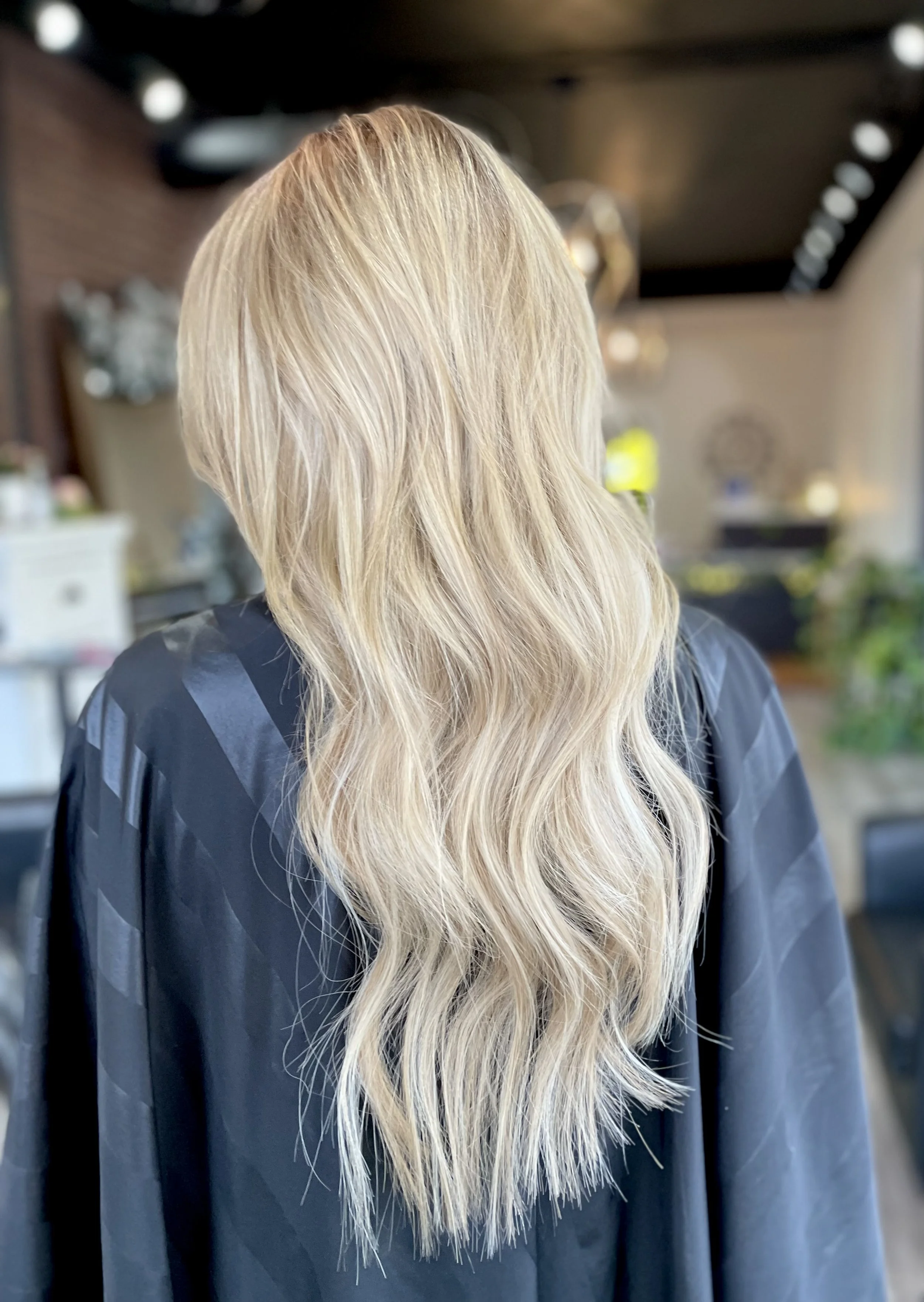 Blonde Hair extensions Kansas City 