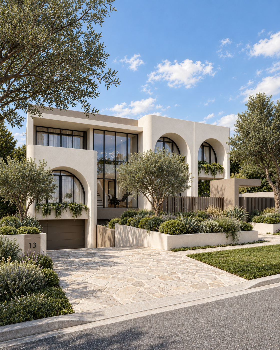 Mediterranean Villa with Olive Gardens.png