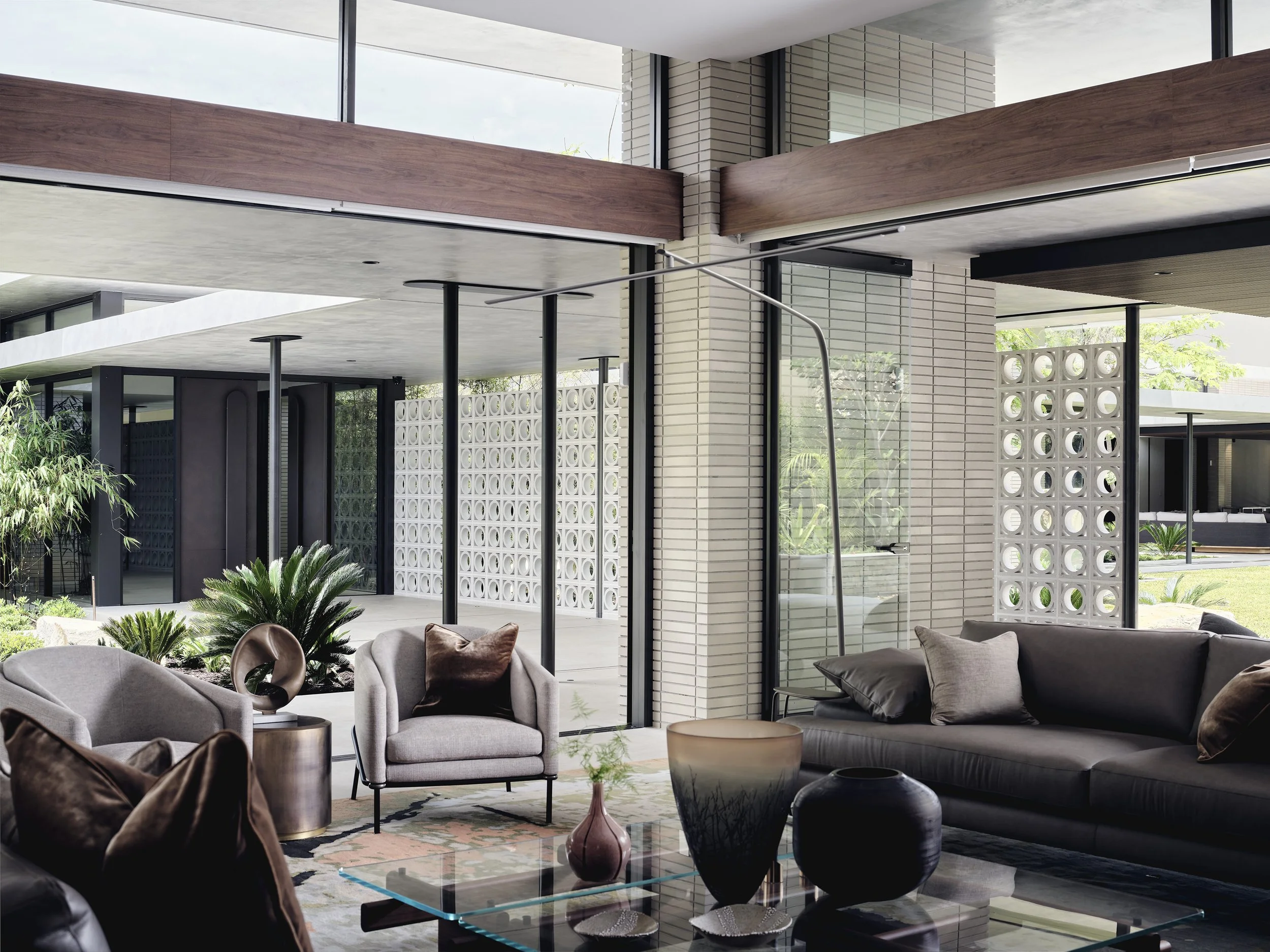 PAVILLION LOUNGE AREA LOOKING ACROSS TO MAIN ENTRY