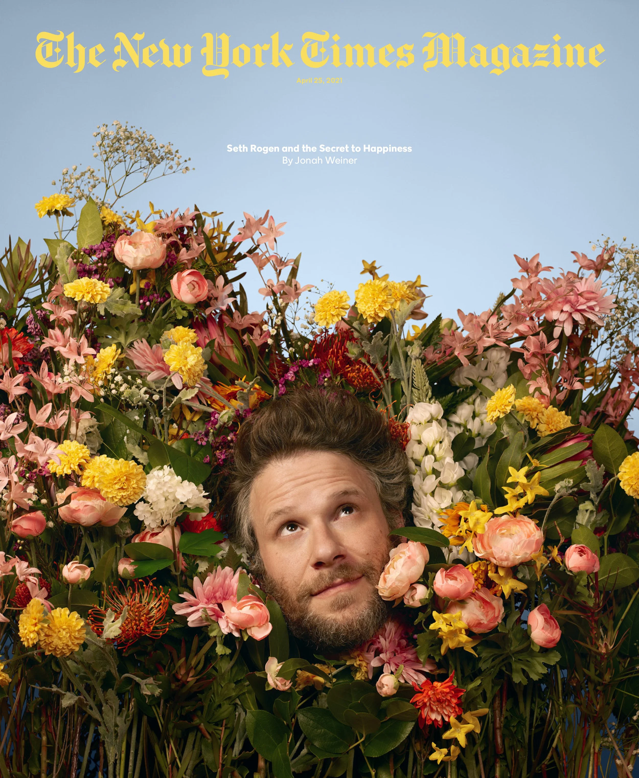 New York Times Magazine- Seth Rogan Photographer- Chris Buck