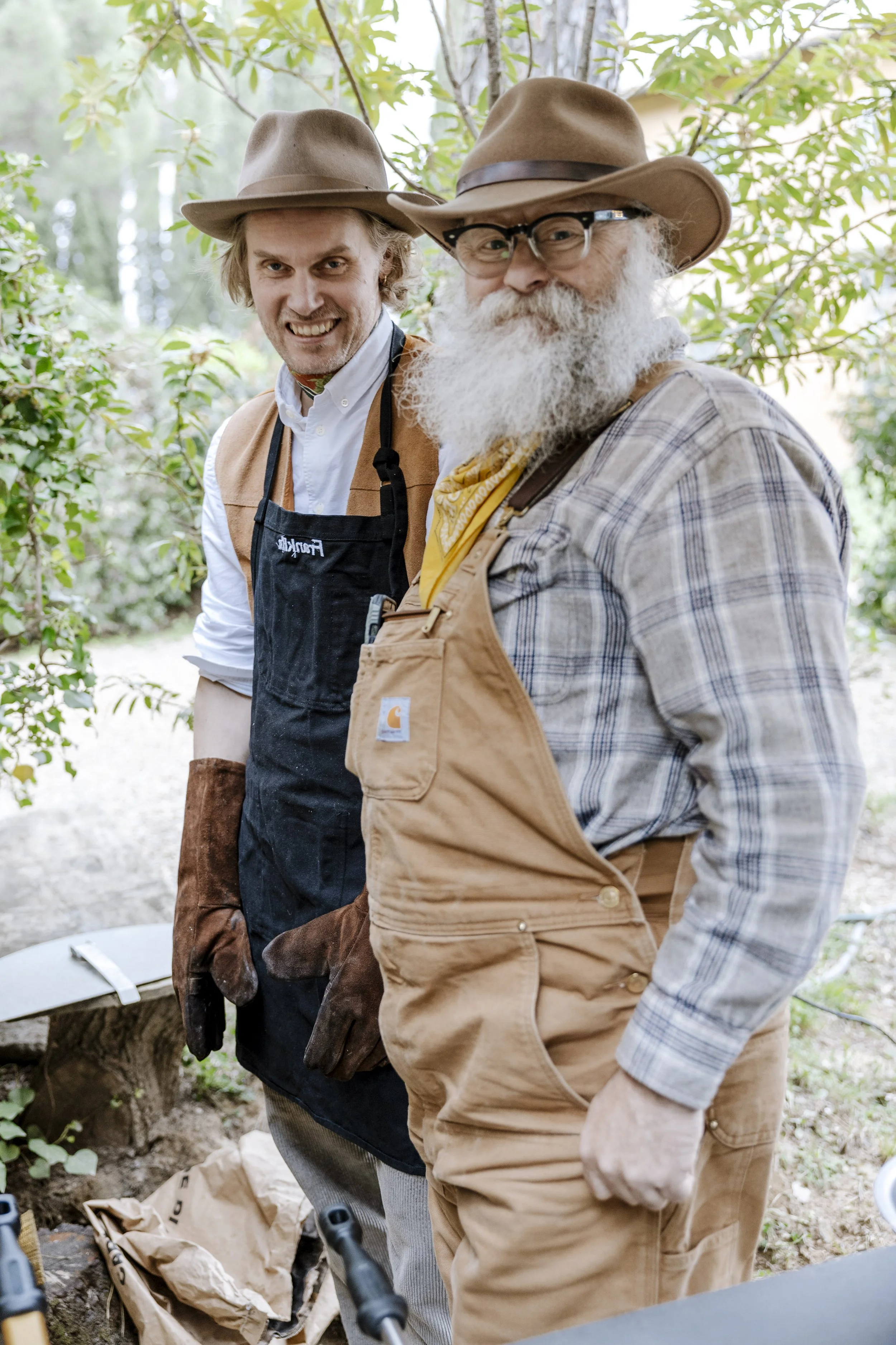 With capo Paolo Parisi
