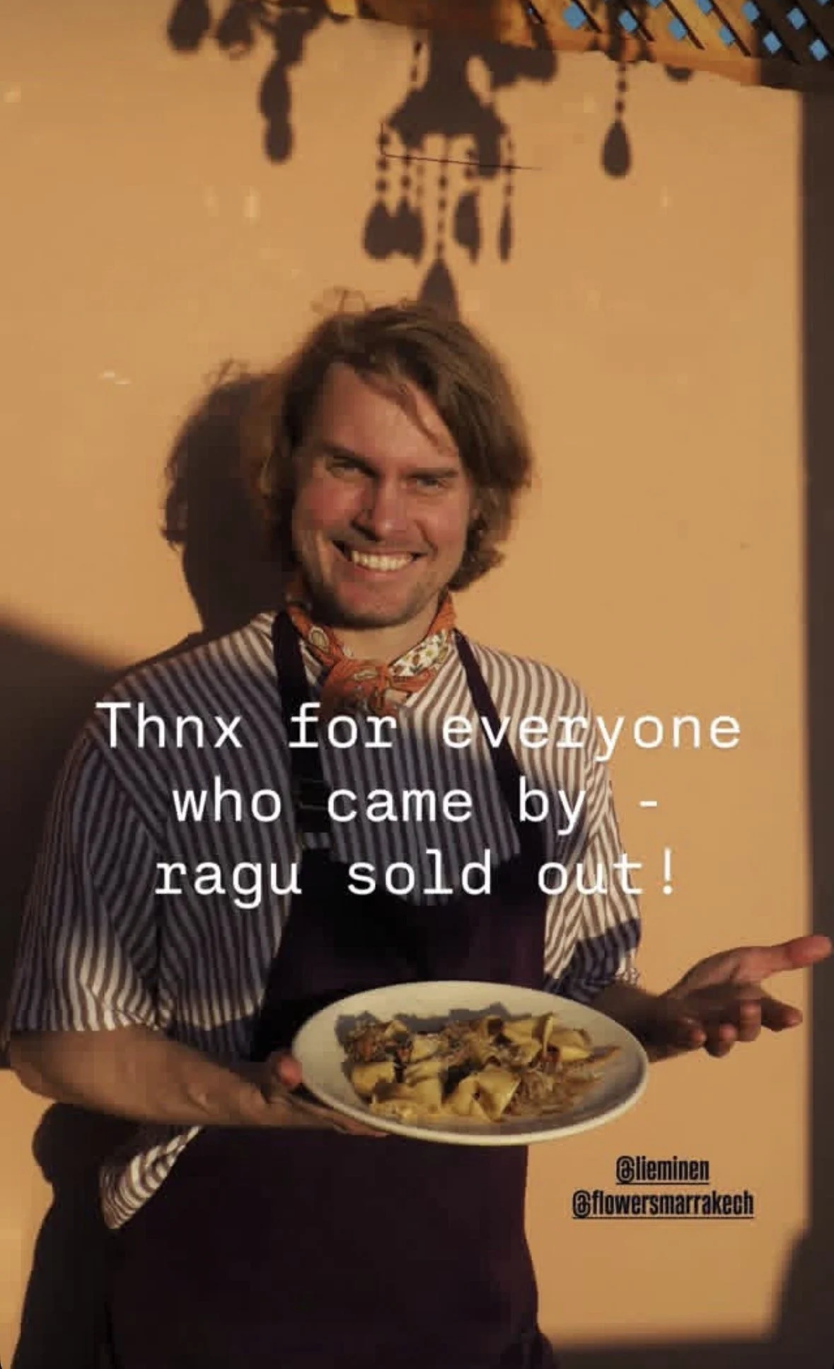 Cooking in Marrakech, Marocco.