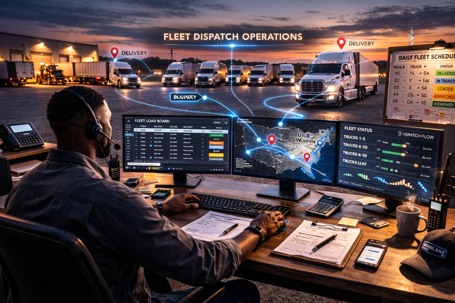 Small Fleet Dispatch Support