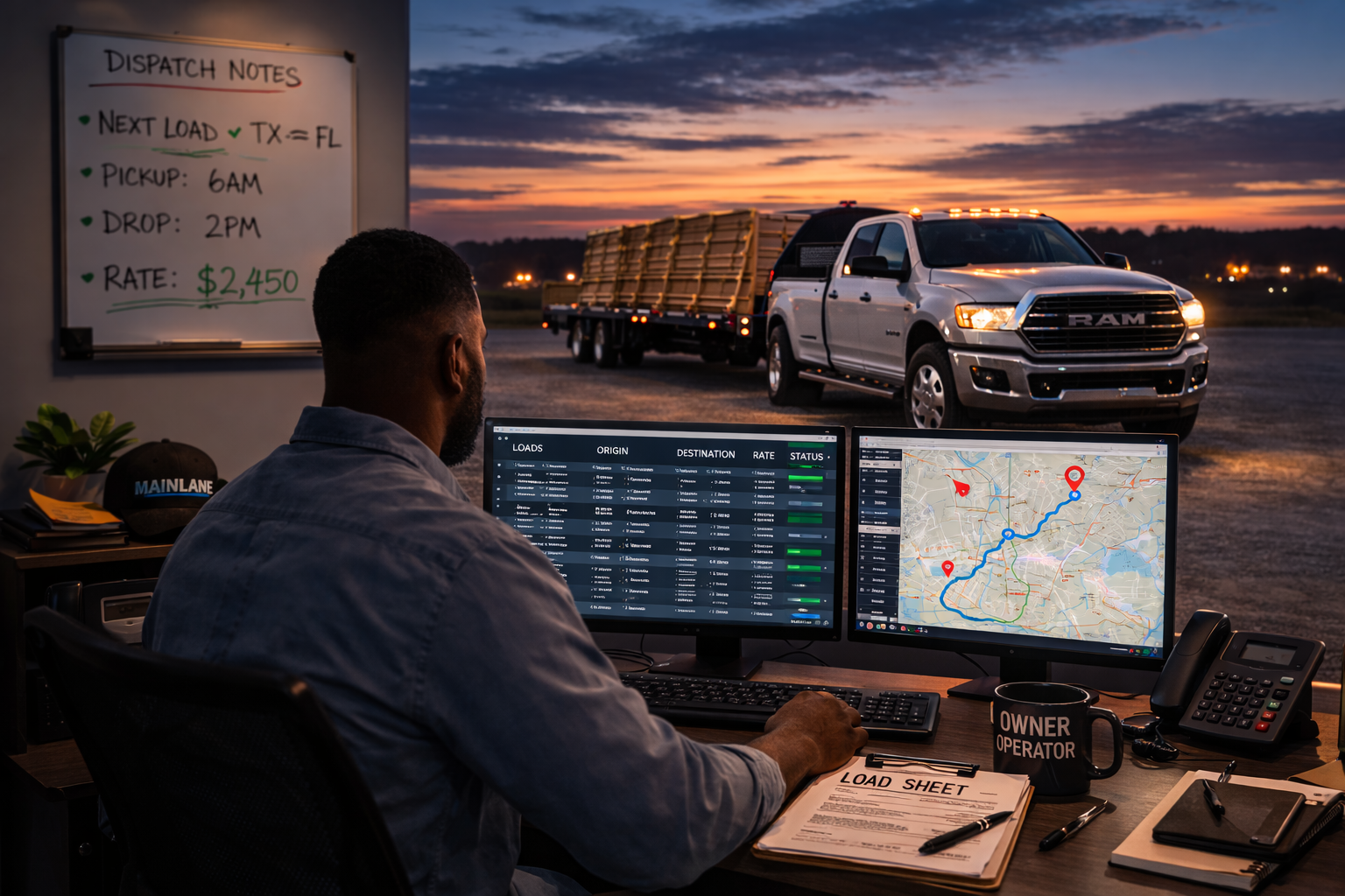Owner-Operator Dispatch Support