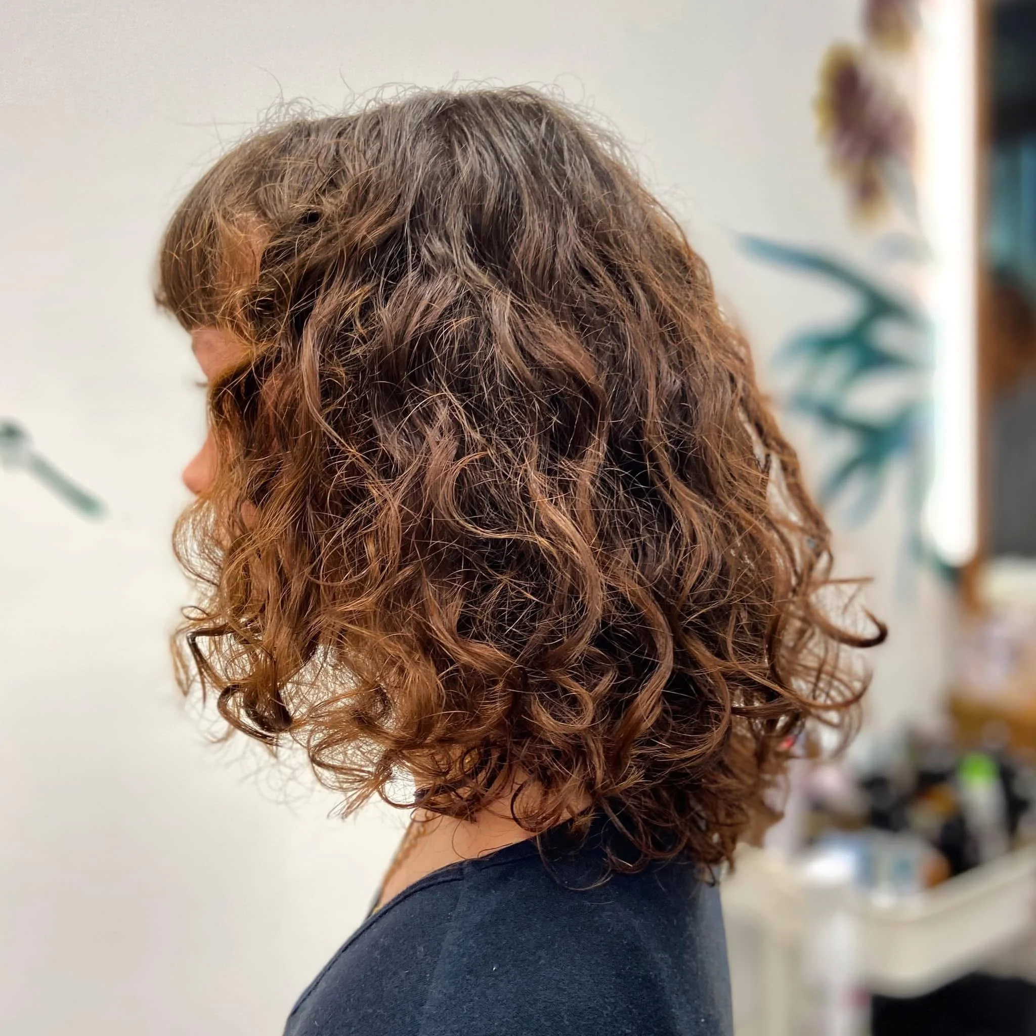 Curly cut