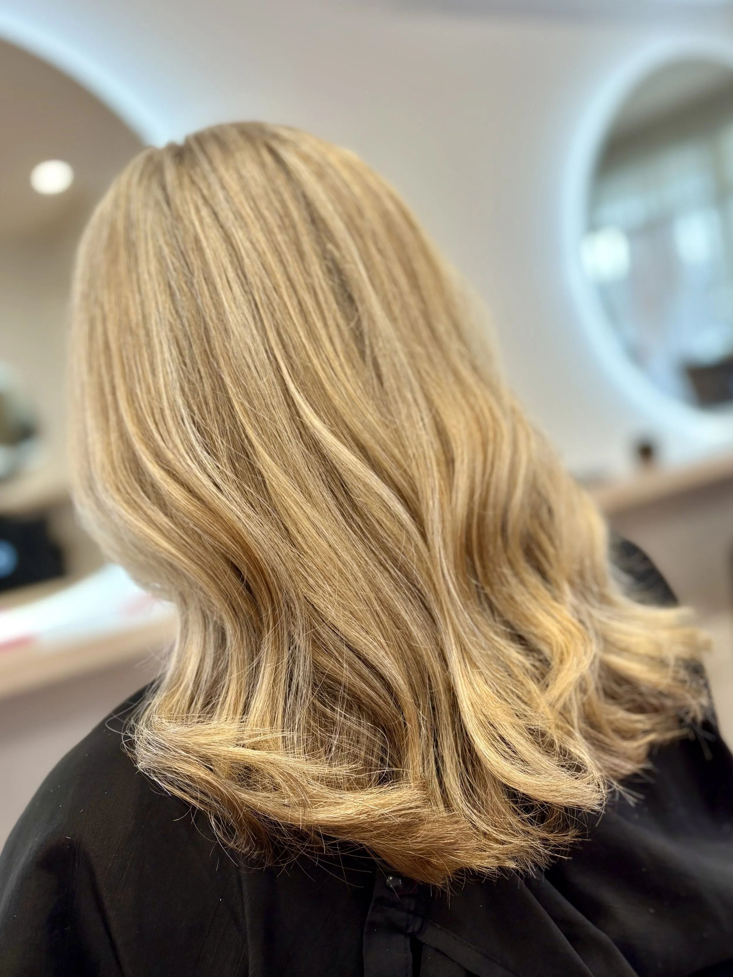 Highlights blonde hair