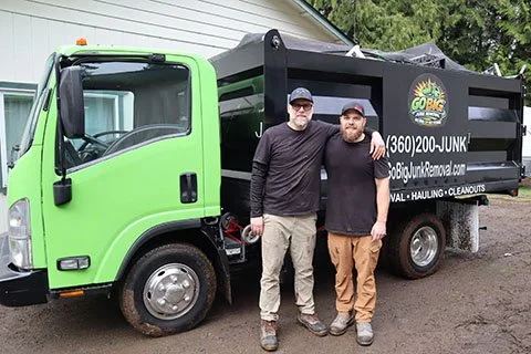 Go Big Junk Removal Shop, Shed, and Carport cleanout