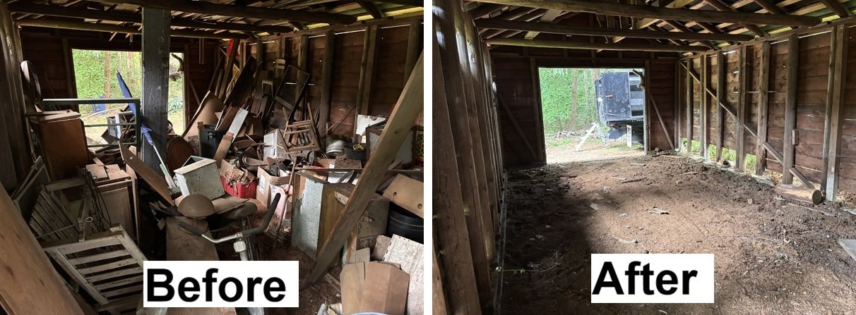 Go Big Junk Removal Estate Cleanout Before and After Image 2