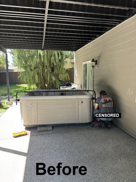 🛁 Hot Tub Removal - Stanwood, WA 🎉