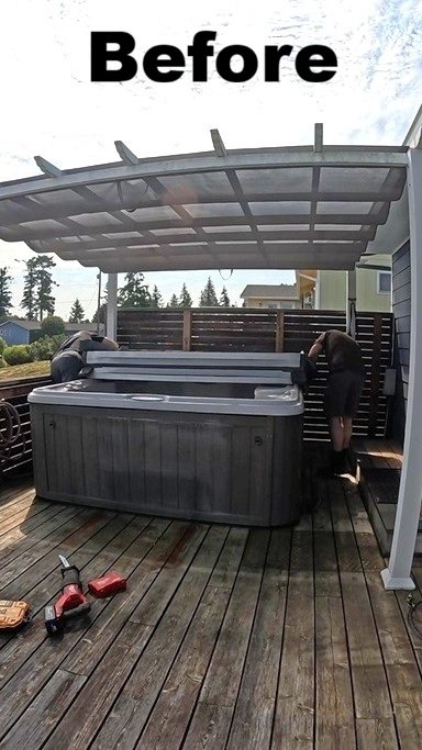 🌊 Hot Tub Removal - Camano Island, WA 🛁➡️✨