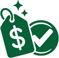 Affordable pricing icon