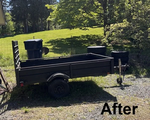 Go Big Junk Removal House Clean Out Trailer After Burlington, WA