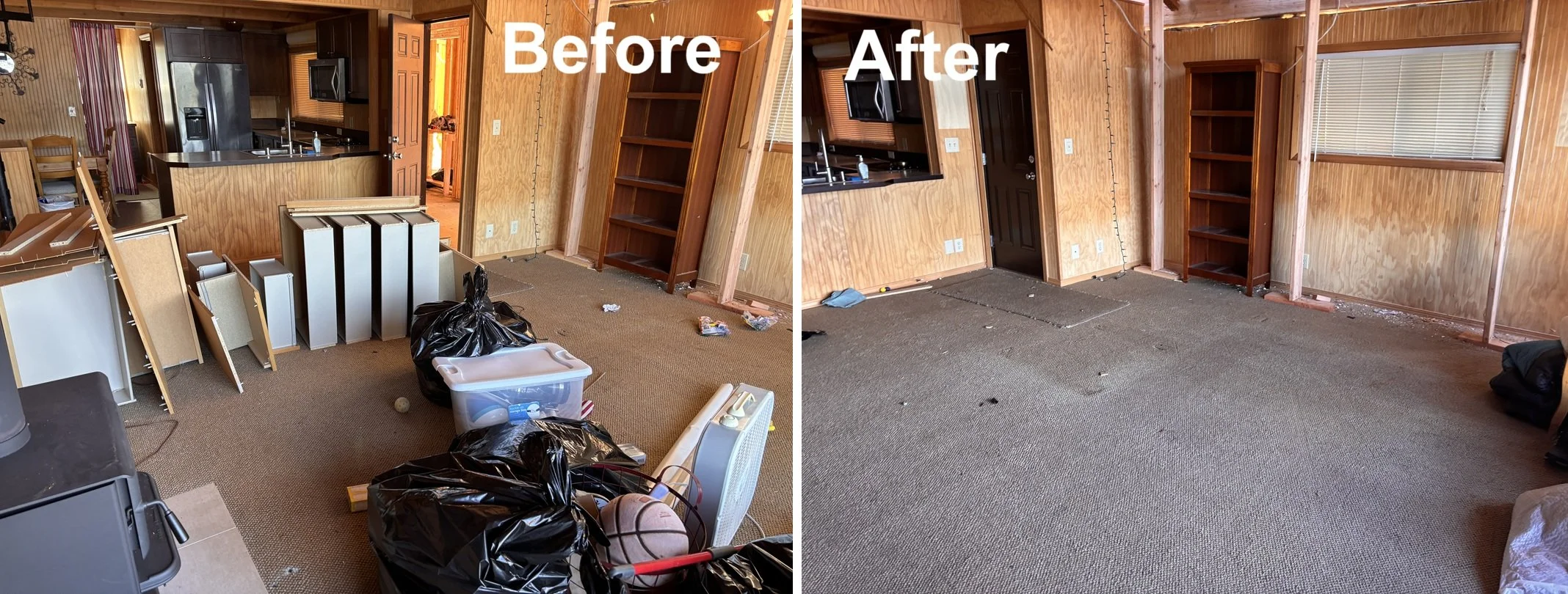 Go Big Junk Removal Cabin Clean Out Mt Vernon WA