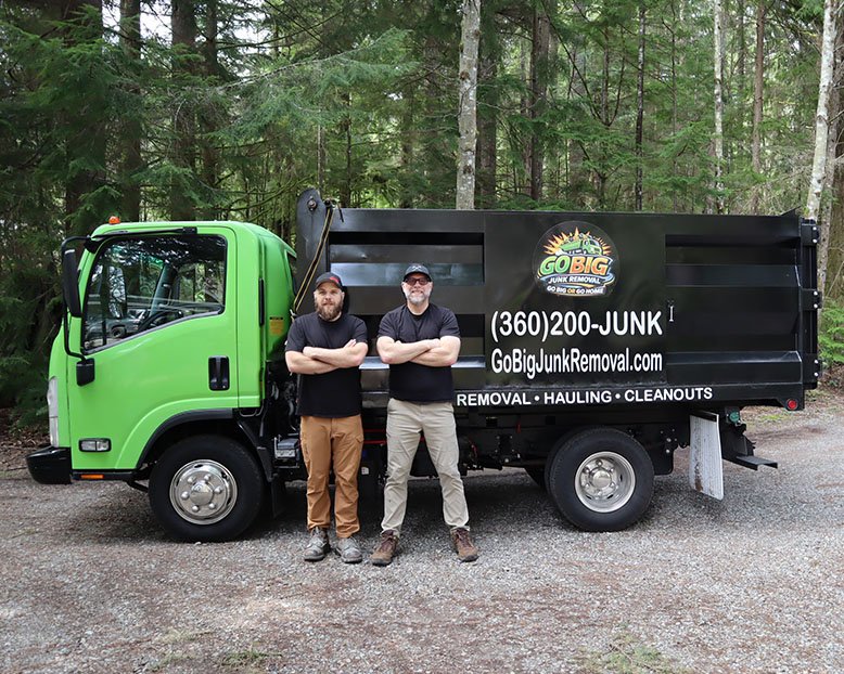 Go Big Junk Removal Father and Son Sedro-Woolley, WA
