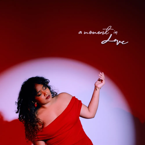 A Moment in Love EP cover art, Anieszka, Sydney R&B and neo-soul artist, bookings available via UMD Group