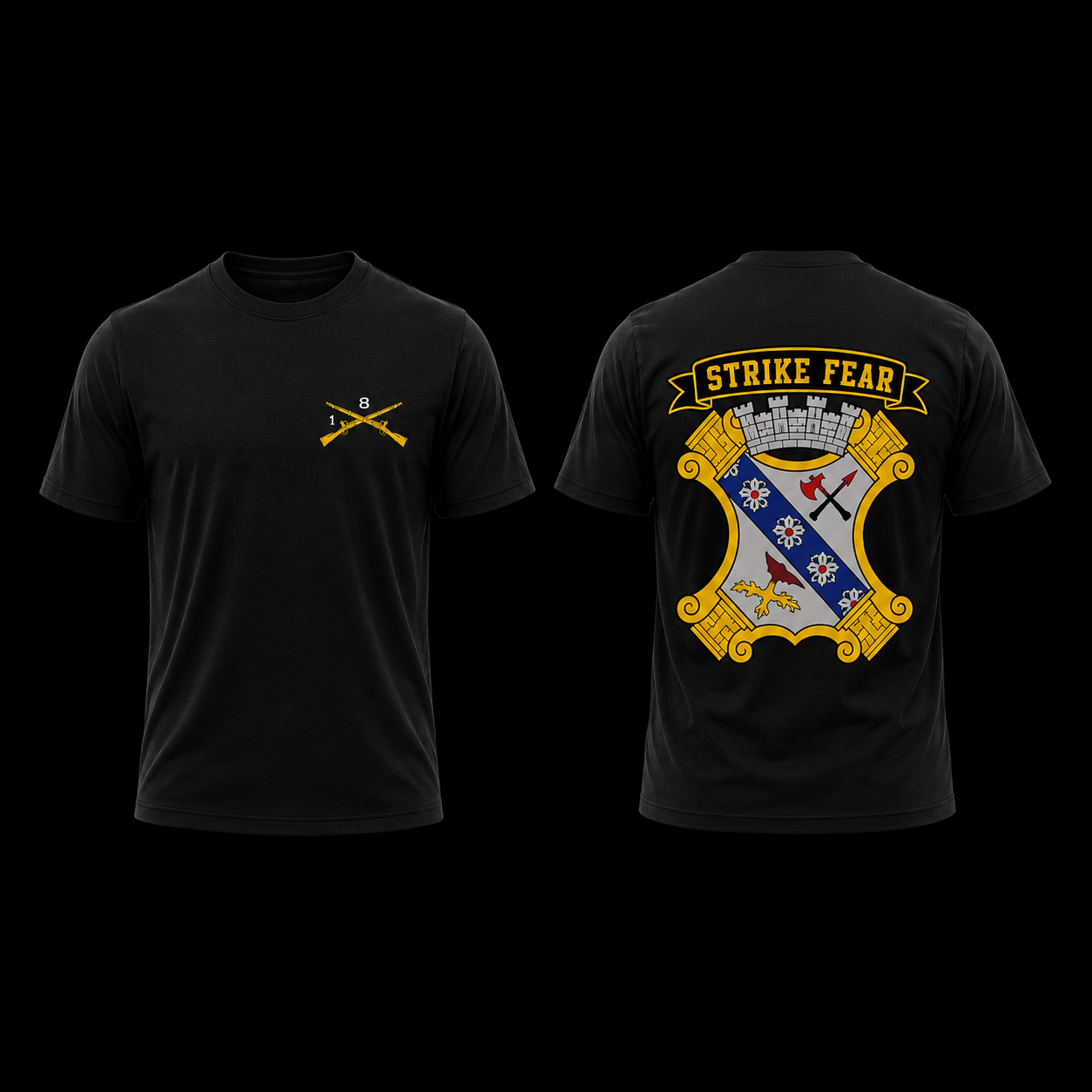 1-8 IN Strike Fear Apparel