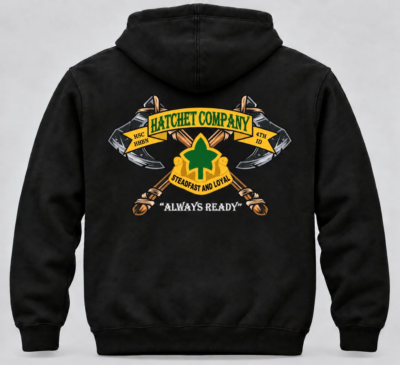 White Always Ready Hoodie Lettering.png