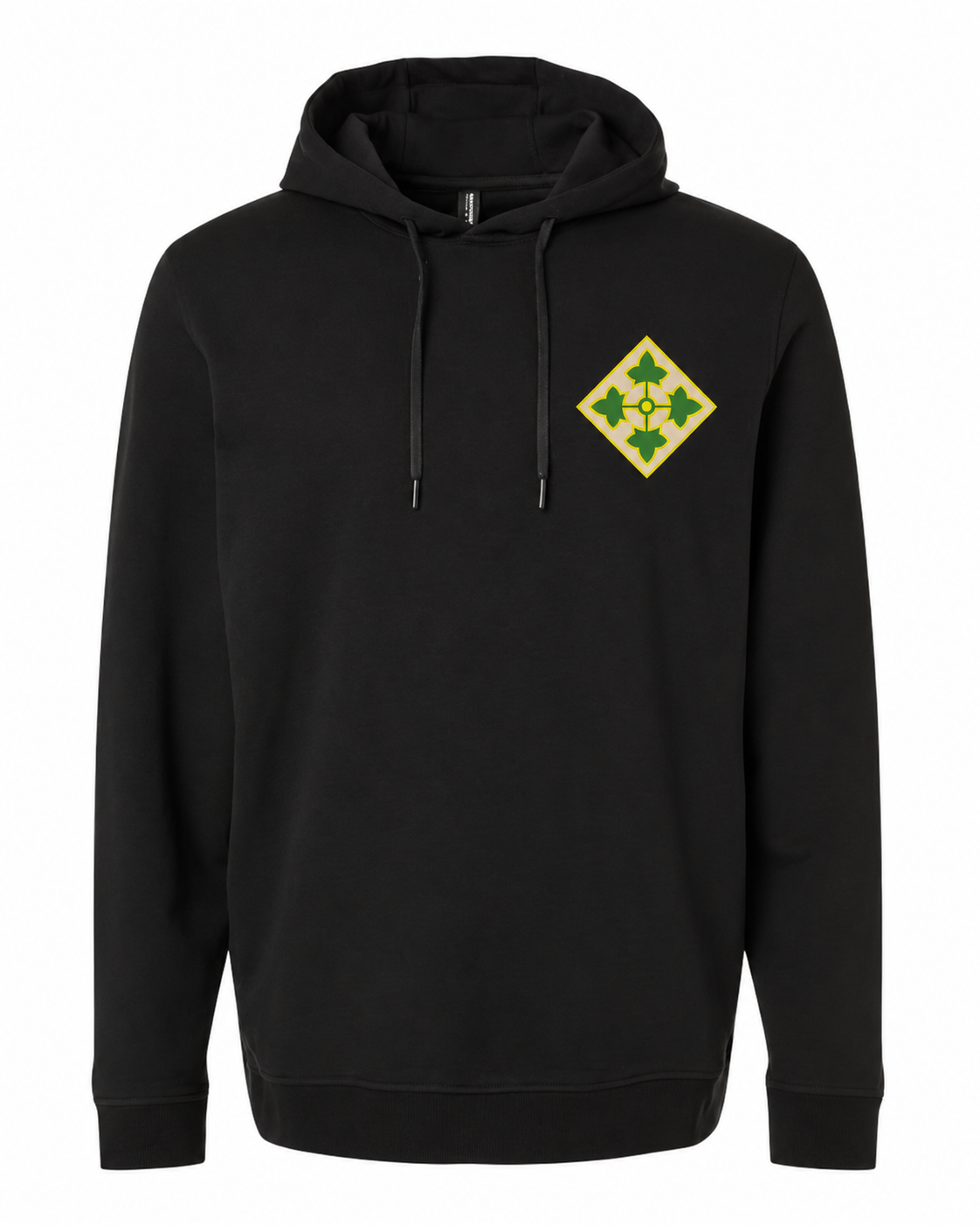 Black Hoodie with Ivy Diamond Insignia.png