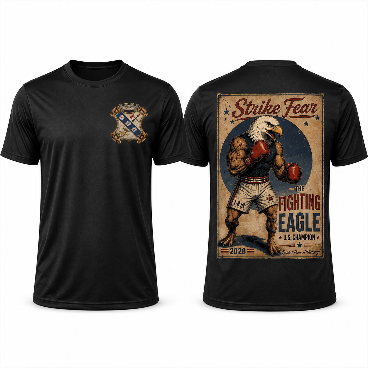Limited Edition 1-8 IN Strike Fear Vintage Apparel (not PT Approved)